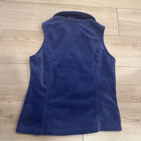 NWT Columbia Women’s Benton Springs Vest Fleece Purple Full Zip Size M - Picture 5 of 5